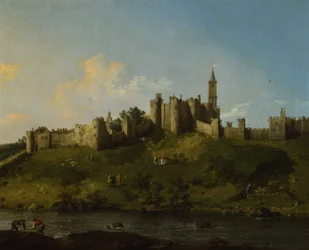 Veduta del Castello di Alnwick