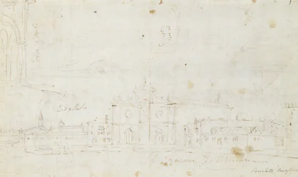 Murano: San Giovanni Dei Battuti, con Venezia in lontananza, c.1735-40