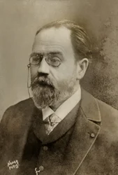 Ritratto dello scrittore francese Emile Zola (1840)