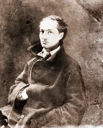 Ritratto di Charles Baudelaire, scrittore (1821-1867) - Fotografia di Nadar (Felix Tournachon)