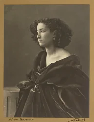 Ritratto di Sarah Bernhardt nel 1864 di Nadar