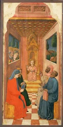 12 scene della vita della Vergine ...