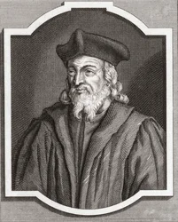 Jerome di Praga. Ritratto. XVIII secolo