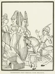 Il primo incontro di Raymondin con Melusine