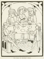 Il banchetto del conte di Poitiers