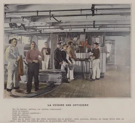 La cucina degli ufficiali