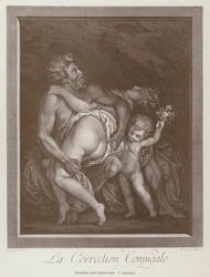 Correzione coniugale, vignetta francese