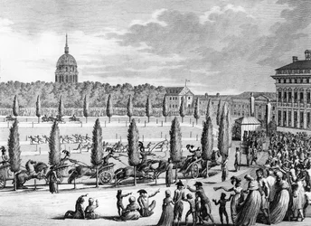 Rivoluzione francese: festa della fondazione della Repubblica il 1° di Fruttidoro An V (22 settembre)