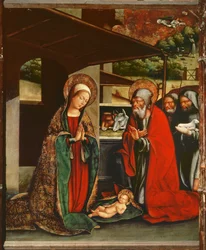 Adorazione dei pastori, pala d