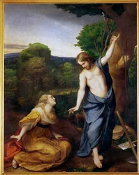 Noli me tangere (olio su tela)