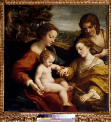 Il matrimonio mistico di Santa Caterina d