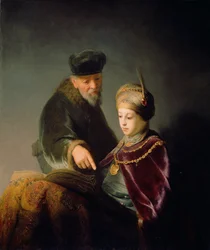 Un giovane studioso e il suo tutore, c. 1629-30