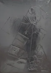 G. C. Riccardi, Combustione n. 2, 1977, Arpino, Fondazione Umberto Mastroianni, Italia