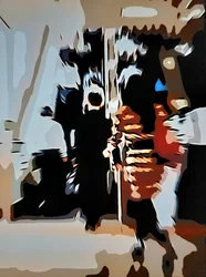 Folla della metropolitana