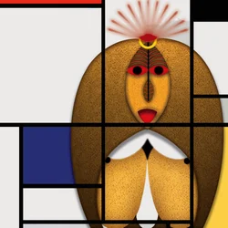 Lockdown (XIII) - (aus der Serie Animal Rationale)