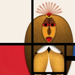 Lockdown (XIX) - (aus der Serie Animal Rationale)