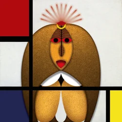 Lockdown (XXI) - (aus der Serie Animal Rationale)