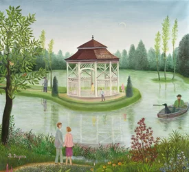 Il padiglione del parco