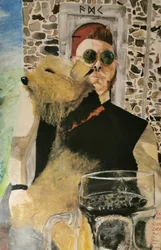 Uomo con cane