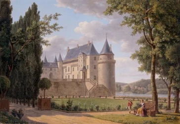 Veduta del Château de La Guerche