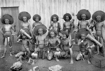 Nativi delle isole Tanimbar, Indonesia