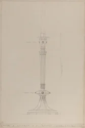 Cappella della Cavalleria: candelabro d