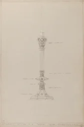 Cappella dei bambini: candelabro d