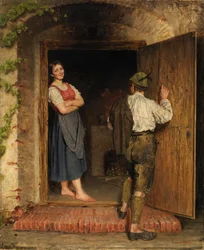 Disegno sulla porta, 1887
