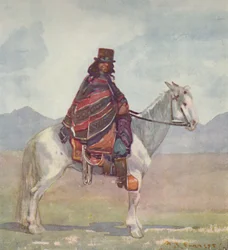 Un indiano araucano, 1916