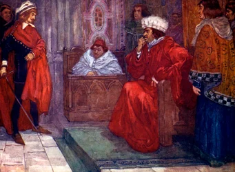 ...Ti mando in prigione, disse il giudice Gascoigne, 14° secolo, 1905