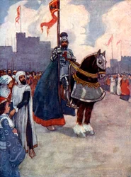 Riccardo partì per la Palestina, 1190, 1905