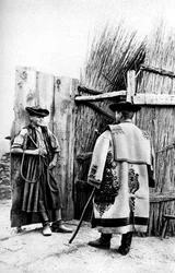 Un re mandriano e la sua dimora, Ungheria, 1922