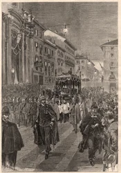 Verdi, Giuseppe: corteo funebre, Milano, 26 febbraio 1901.