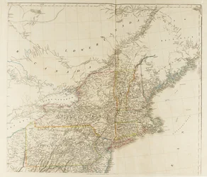 Mappa degli Stati Uniti d