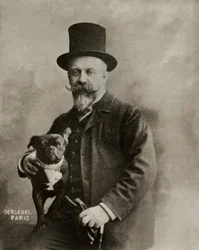Ritratto dello scrittore Henri Gauthier , Villars (foto)