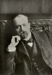 Ritratto del pittore francese Emile Friant ( 1863