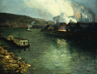 Sera, Fabbriche sul Fiume