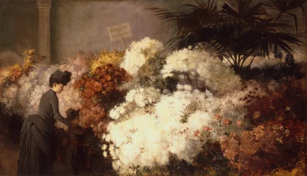 La mostra dei crisantemi