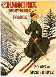 Chamonix Mont Blanc 70 anni di sport invernali