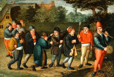 Il corteo dello sposo