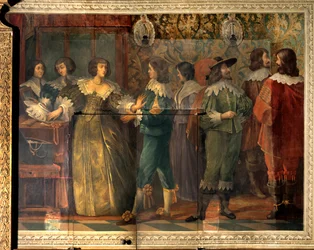 Scena della vita di Carlo di Valois, Duca d