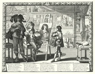 Il nobile pittore (incisione)