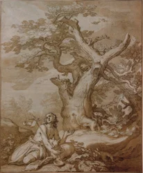 San Giovanni Battista nel deserto