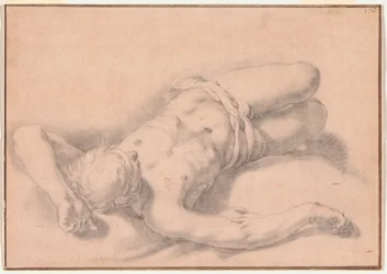 Studio di un uomo nudo