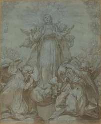 La Vergine in gloria