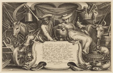 Pagina del titolo, "La serie della fattoria e del paesaggio"