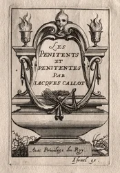 I Penitenti: Frontespizio