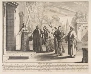 Pellegrini alloggiati, forse 1635