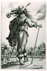 Illustrazione di costume maschile (incisione)