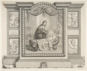 La Natività con scene dell